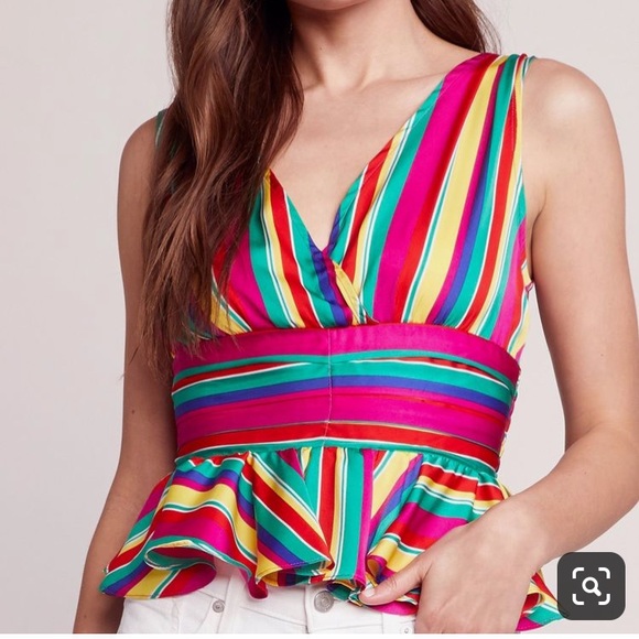 💕💚🌟🦋Rainbow Colors Festival Top!💕🦋🌟💚 - Picture 2 of 6